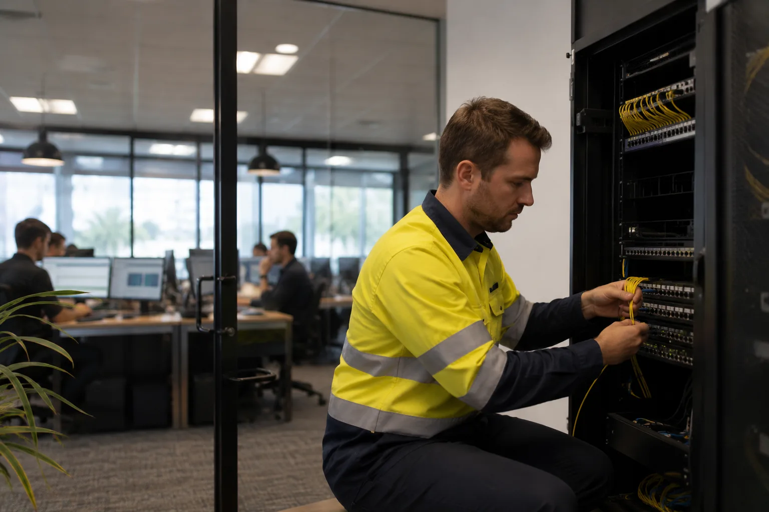 Fast Fibre high speed connection